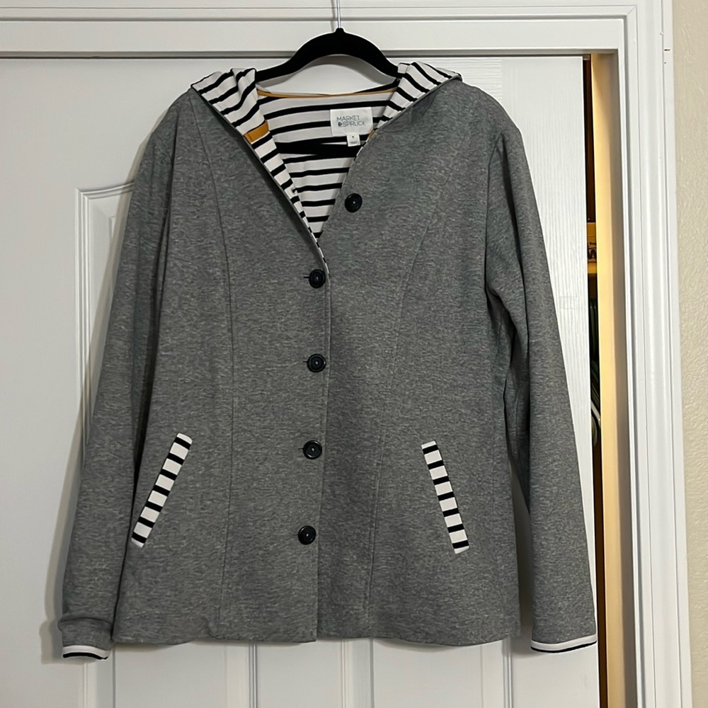 NWOT Market and Spruce Arlene hooded jacket